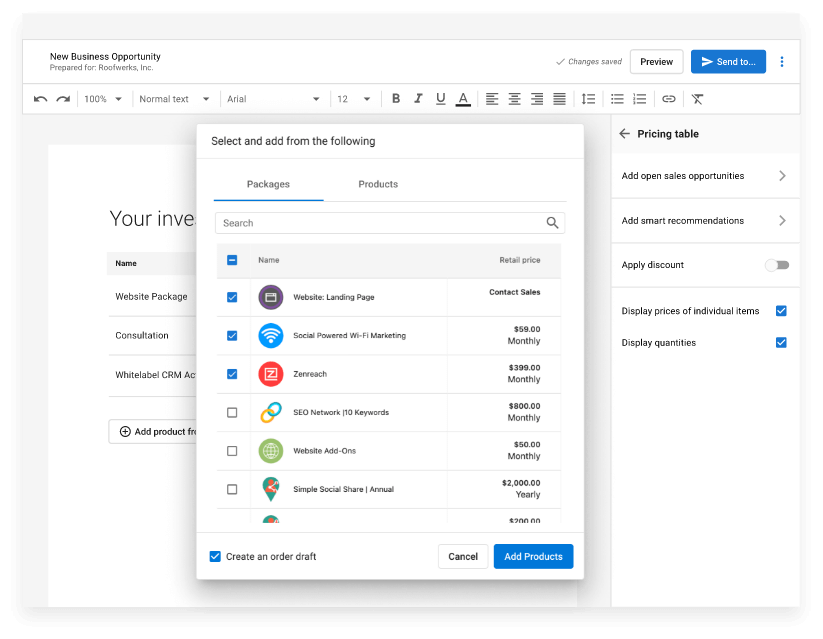 Products-and-pricing